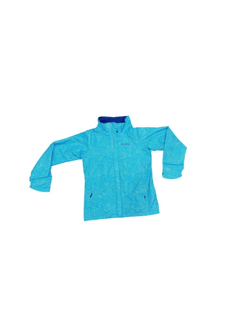 Columbia Kids Turquoise Patterned Swim Jacket